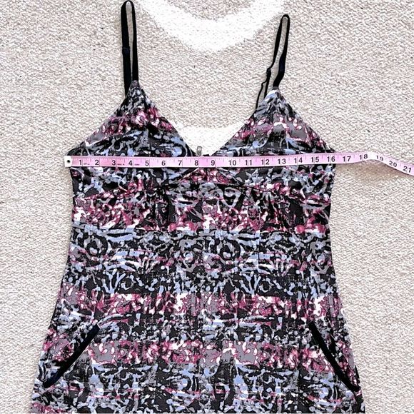 Silence + Noise Abstract Print Tank Mini Dress Large - Picture 6 of 12
